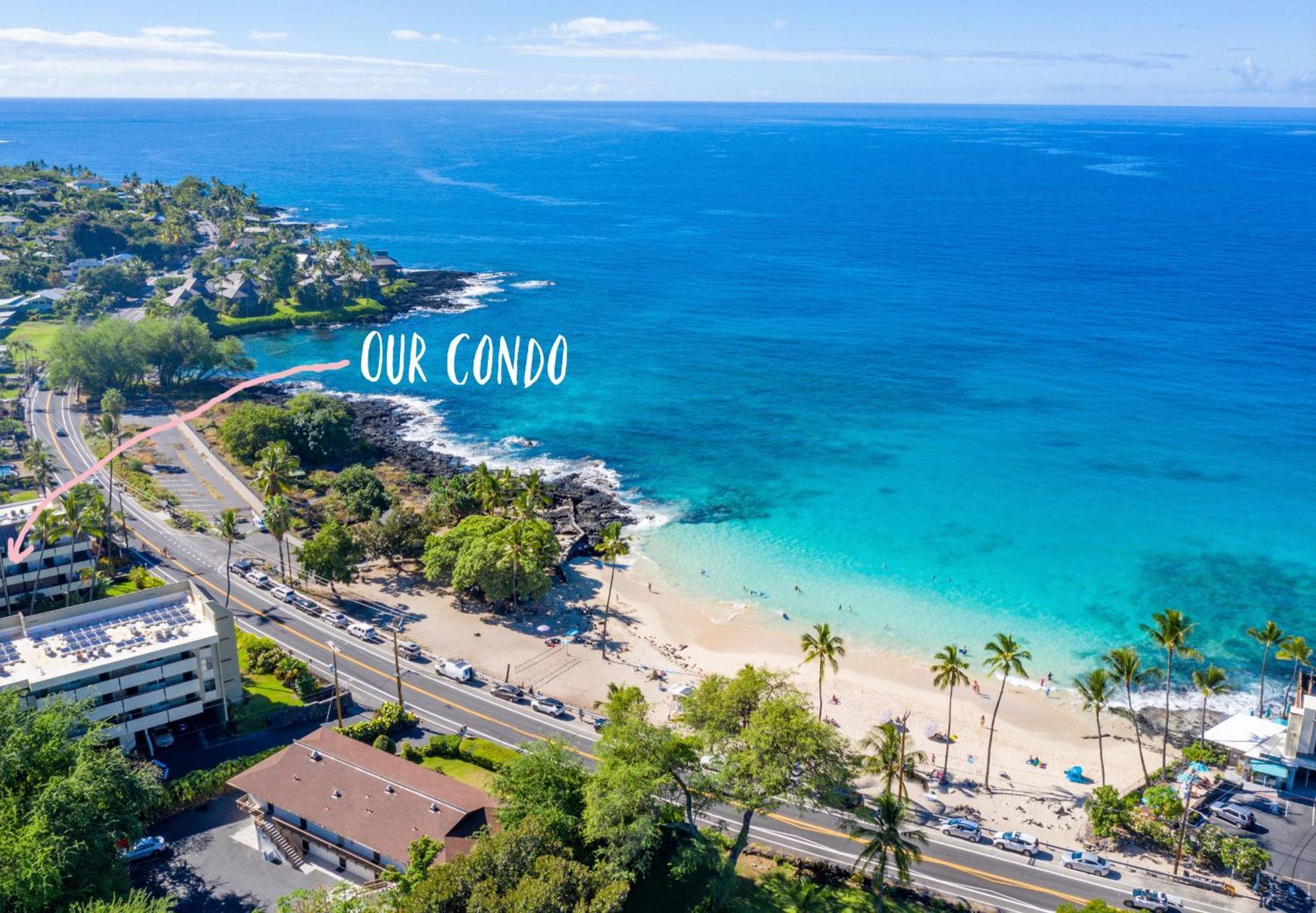 Magic Sands Beach View, 2B2B, Ac, Pool, Sleeps 6 Kailua-Kona Exterior foto